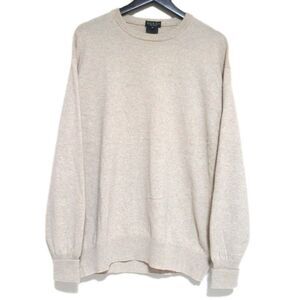 Gucci Tom Ford Period Long Sleeve Knit Sweater M Size Beige Men's Used